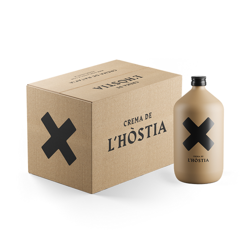 Caixa de 6 Crema de L'Hòstia 1L