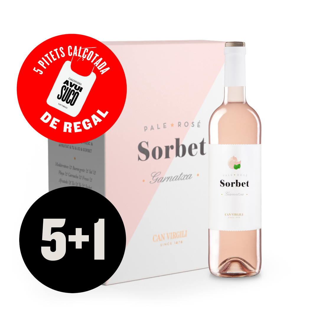 Caixa de 6 de Sorbet